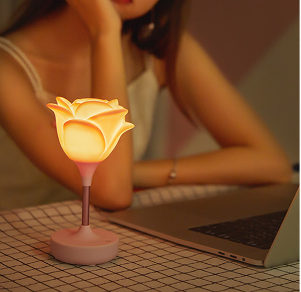 Touch-Rose USB-Nachtlampe